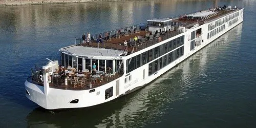 Live real-time river cruise ship tracking of Viking Ullur from Viking