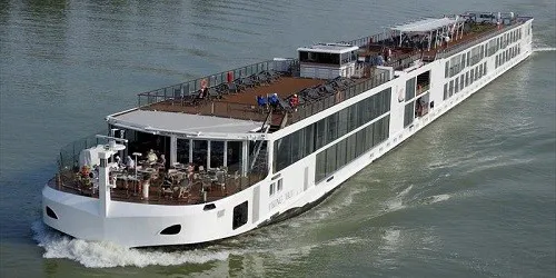 Live real-time river cruise ship tracking of Viking Vali from Viking