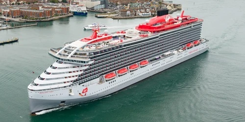Live real-time ocean cruise ship tracking of Brilliant Lady from Virgin Voyages