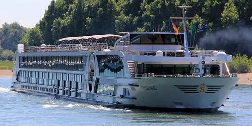 Live real-time river cruise ship tracking of Viva Inspire from Viva Cruises