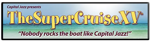 Capital Jazz The Super Cruise XV Themed Cruise Logo