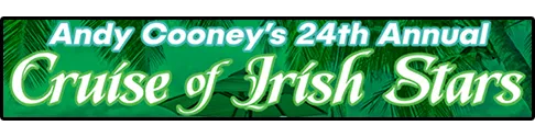 Andy Cooney's Cruise Of Irish Stars 2023 Themed Cruise Logo