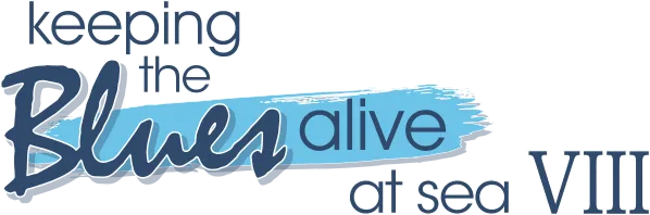 Keeping The Blues Alive At Sea VIII Themed Cruise Logo