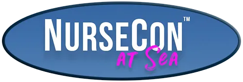 NurseCon At Sea Dominican Rebublic 2023 Themed Cruise Logo