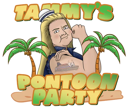 Tammy's Pontoon Party 2024 Themed Cruise Logo