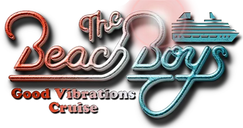 The Beach Boys Good Vibrations Cruise 2023 Themed Cruise Logo