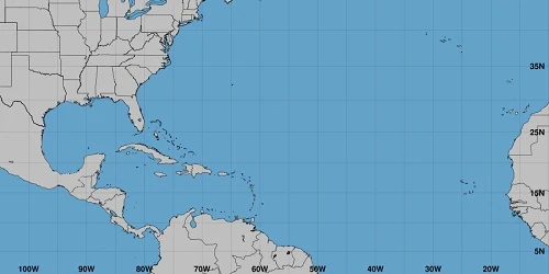 No Active Tropical Weather Events Weather Map