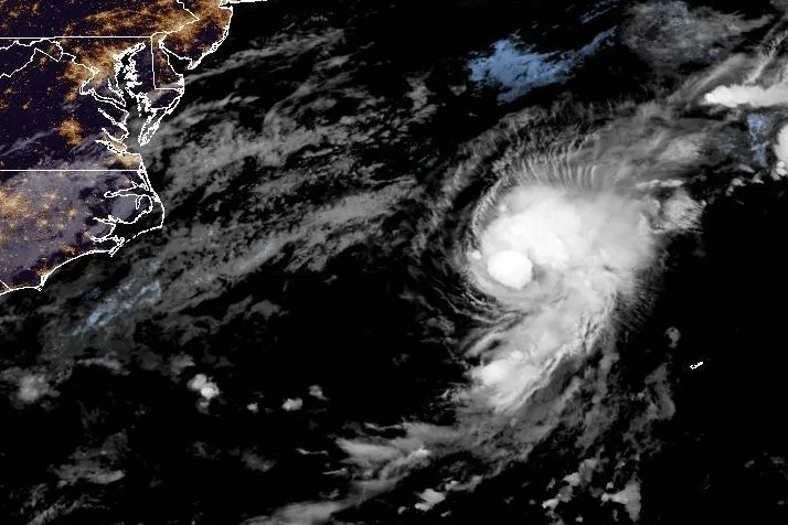 Tropical Storm Dexter (2025) - Historical Storm Tracking