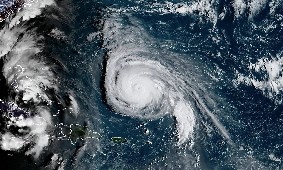 Category 5 Hurricane Humberto (2025) - Historical Storm Tracking