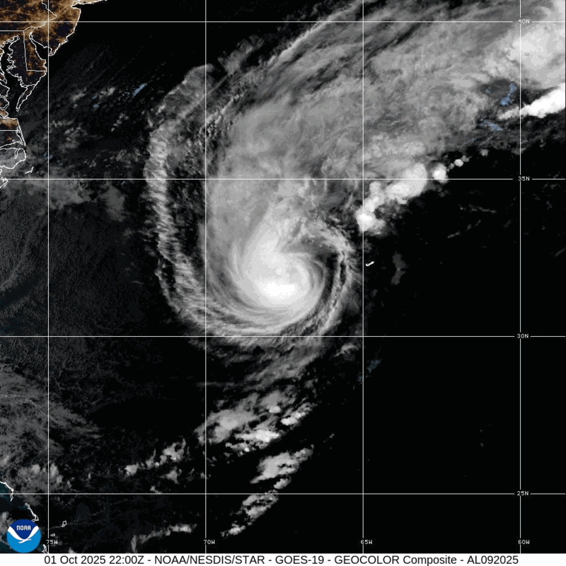 Category 2 Hurricane Imelda (2025) Historical Storm Tracking, Data, And ...