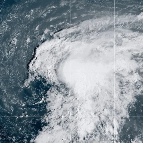 Tropical Storm Lorenzo (2025) - Historical Storm Tracking