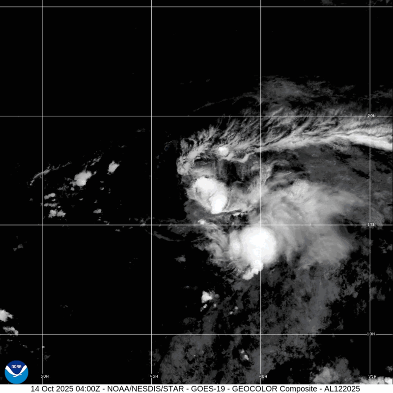 Tropical Storm Lorenzo (2025) Historical Storm Tracking, Data, And ...