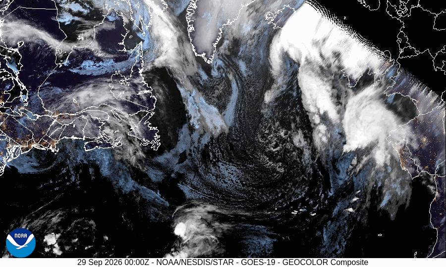Tropical Storm Hanna (2026) Peak Intensity Satellite Image Animation
