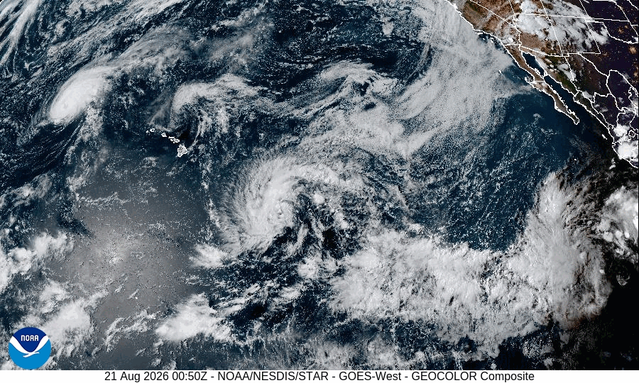 Category 4 Hurricane Lala (2026) Peak Intensity Satellite Image Animation