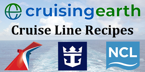 Cruise Line Recipes