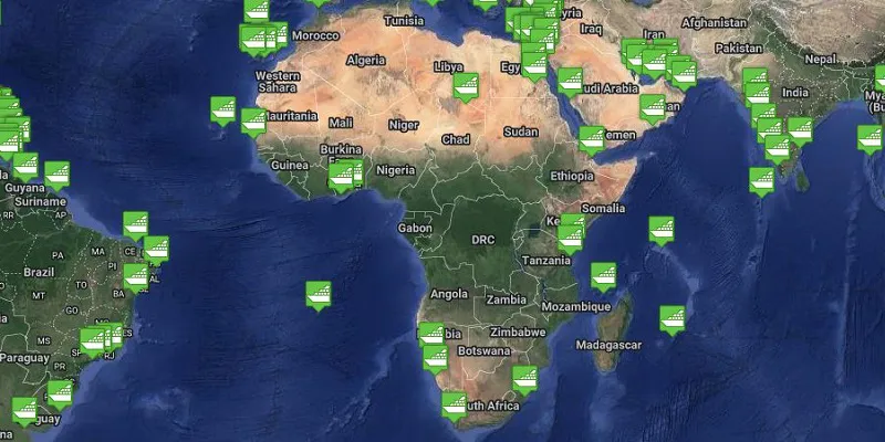 African Region Cruise Port Tracker African Region Cruise Port Tracker