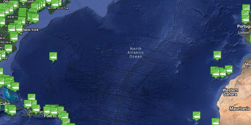 Atlantic Ocean Cruise Region
