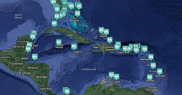 Caribbean Cruise Region Webcams - Cruise Port / Beach / Destination Cameras (Live)