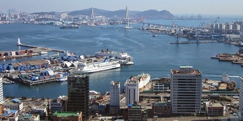 Port of Busan, South Korea Port of Busan, South Korea