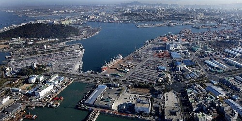 Port of Incheon, South Korea