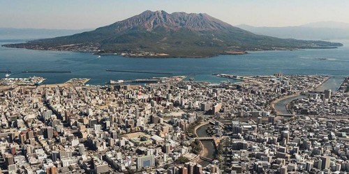 Port of Kagoshima, Japan