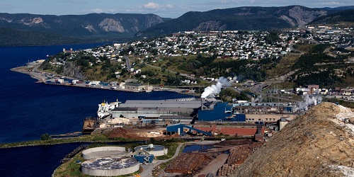 Port of Corner Brook, Newfoundland and Labrador, Canada Port of Corner Brook, Newfoundland and Labrador, Canada