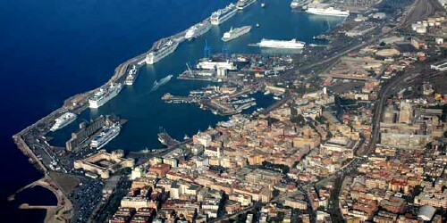 Port of Civitavecchia (Rome), Italy Port of Civitavecchia (Rome), Italy