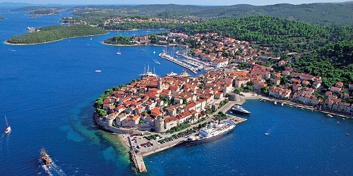 Port of Korčula, Croatia