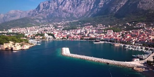 Port of Makarska, Croatia