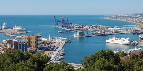Port of Málaga, Spain