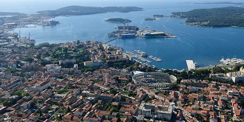Port of Pula, Croatia