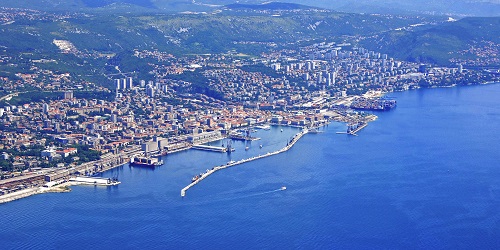 Port of Rijeka, Croatia