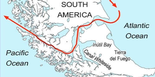 Strait of Magellan, Chile Strait of Magellan, Chile