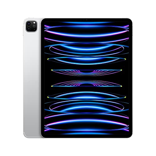 Apple iPad Pro 12.9-inch (6th Generation): 256GB, Wi-Fi 6E + 5G Cellular – Silver