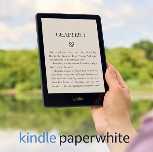 Amazon Kindle Paperwhite (16 GB) – Now with a larger display, adjustable warm light, increased battery life