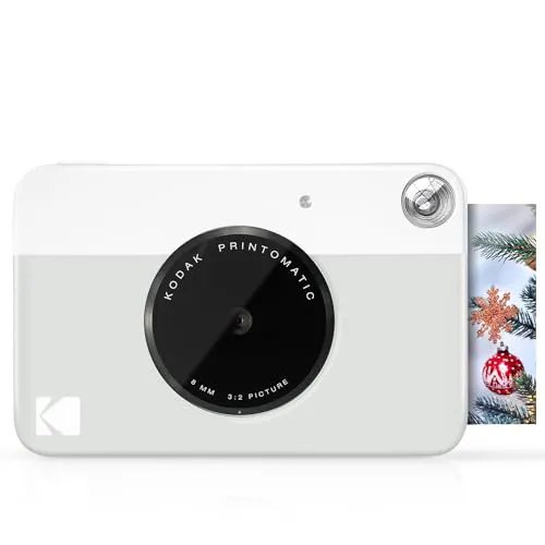 KODAK Printomatic Digital Instant Print Camera - Full Color Prints On ZINK 2x3