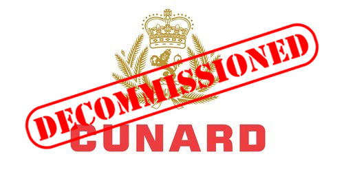 Cunard Cruise Line Decommed Logo