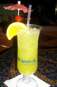 Riviera Delight - Carnival Cruise Lines Beverage Recipe
