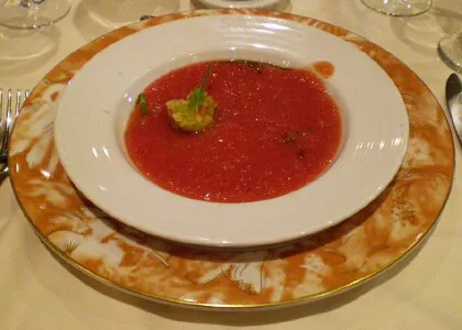 Gazpacho Andalouse - Carnival Cruise Lines Food Recipe