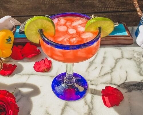 Rose Gold Margarita - Disney Cruise Line Beverage Recipe