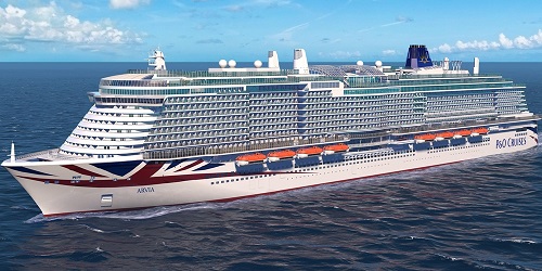 p and o cruises live ship tracker