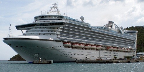 track cruise ship caribbean princess