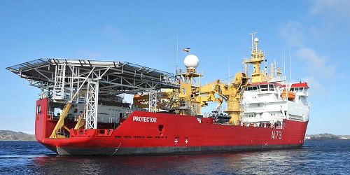 HMS Protector - Royal Navy