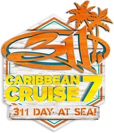 311 Caribbean Cruise 2023 Themed Cruise Logo