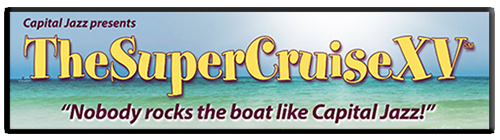 Capital Jazz The Super Cruise XV Themed Cruise Logo