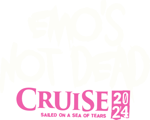 EMO's Not Dead Cruise 2024 Themed Cruise Logo