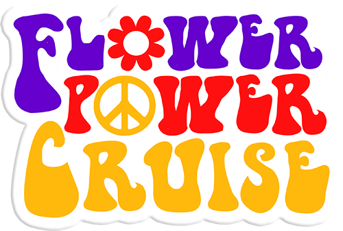 Flower Power Cruise 2023 Themed Cruise Logo