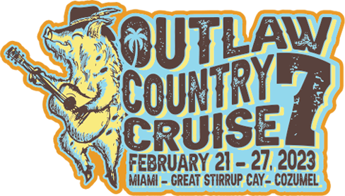 Outlaw Country Cruise 7 Themed Cruise Logo