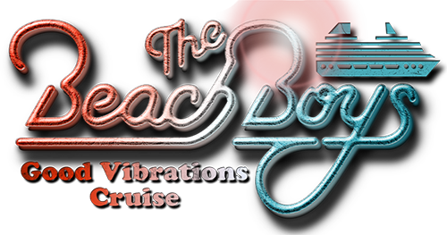 The Beach Boys Good Vibrations Cruise 2023 Themed Cruise Logo