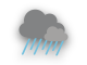 Port of New Bedford, Massachusetts current weather conditions: Heavy Intensity Rain